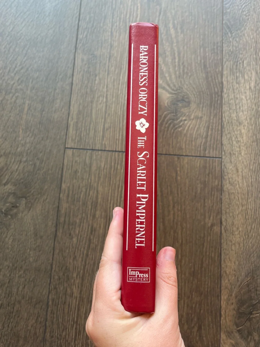 The Scarlet Pimpernel by Baroness Orczy Hardcover Book